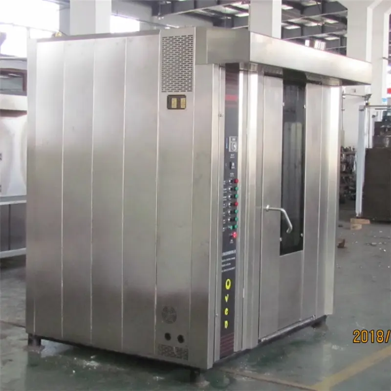 32 Trays Diesel Oil Rotary Oatmeal Bakery Oven for Bread Best-selling Industrial Bakery Oven Large Bakery Equipment