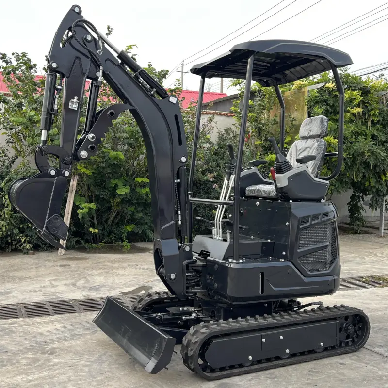 1 ton Factory Yanmar Kubota Small Crawler Excavator Mini Excavator With EPA CE EURO 5