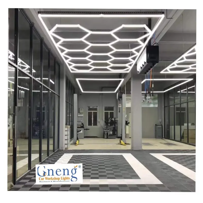 Professional Commercial Lamp Auto Parts Energy Saving LED Light Ceiling Light Led Hexagon Light