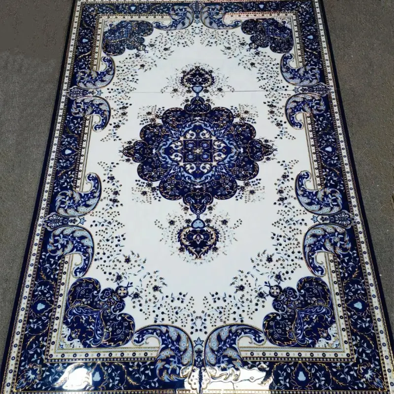 1200*1800mm Golden Crystal Porcelain Carpet Tile for House Decoration
