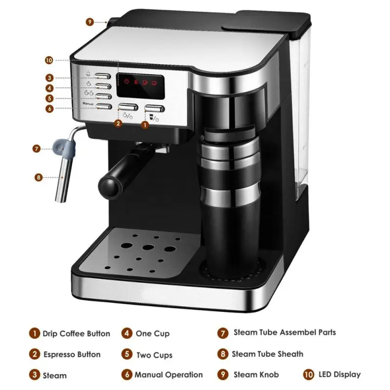 2021 Espresso Coffee Maker