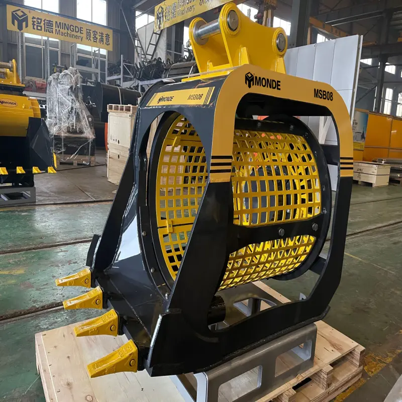 2023 Best Quality Excavator Bucket Stone Screening Bucket