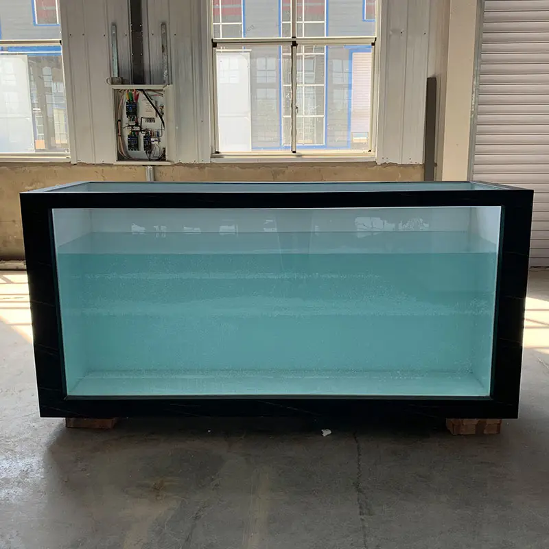 Wholesale Indoor Home Above Portable Ground Fiberglass Glass frp Rectangular Aquarium Fish Koi Tank for Aquariums Indoor Home Above Portable Ground Fiberglass Glass frp Rectangular Aquarium Fish Koi Tank for Aquariums FSA-07