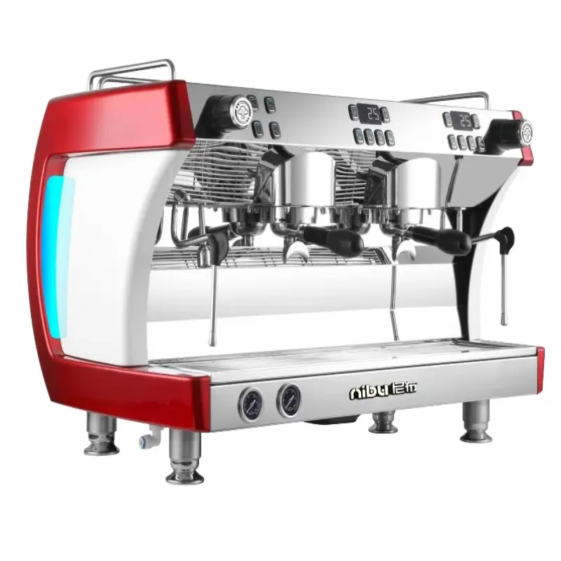 Italian Commercial Semi-Automatic Coffee Machine