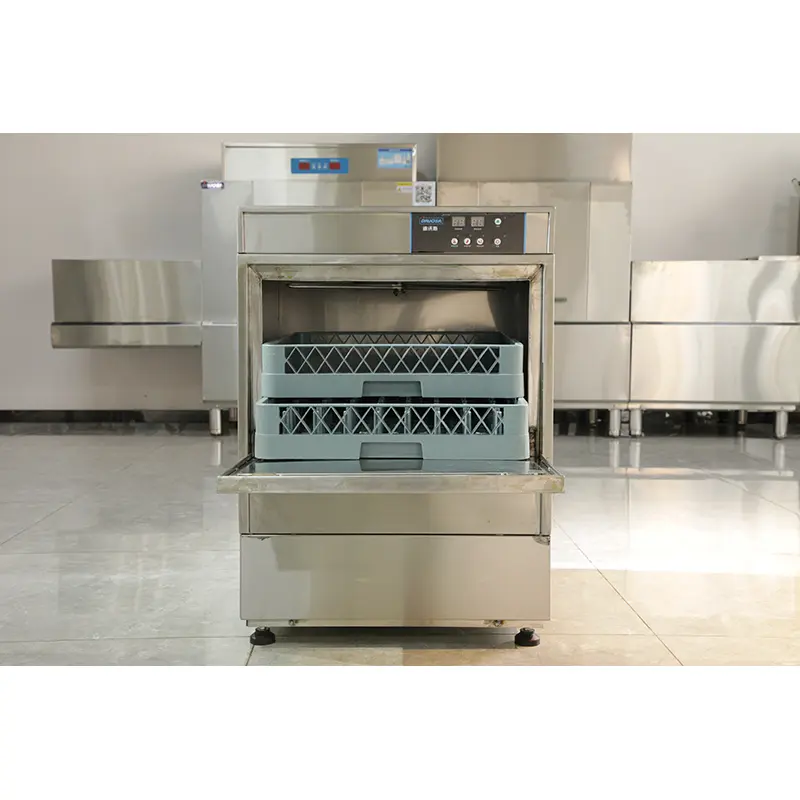 Undercounter Glass Washer 60cm Small Mini Bar Dishwasher Machine