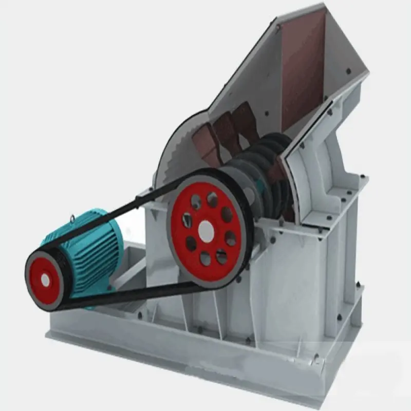 Electric Motor Mobile Mining Stone Hammer Crusher Machine
