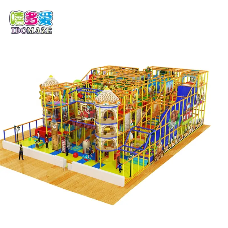 Wholesale Attractive Animals Jungle Theme Soft Labyrinth Blocks for Kids, Kiddie Plastic Maze Game Toys for Baby Kids