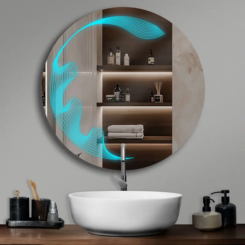 Home Decor LED Wall Mounted Bathroom Vanity Lighted Mirror