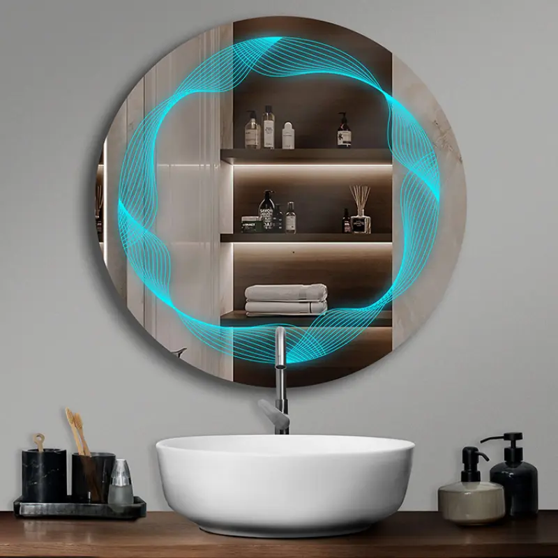 Home Decor LED Wall Mounted Bathroom Vanity Lighted Mirror