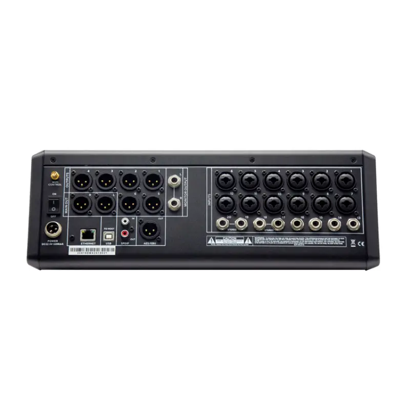 Thinanu MX-D26 26 Channels Digital Audio Mixer Mixing Console Professional Digital Audio Mixer For Band live performance