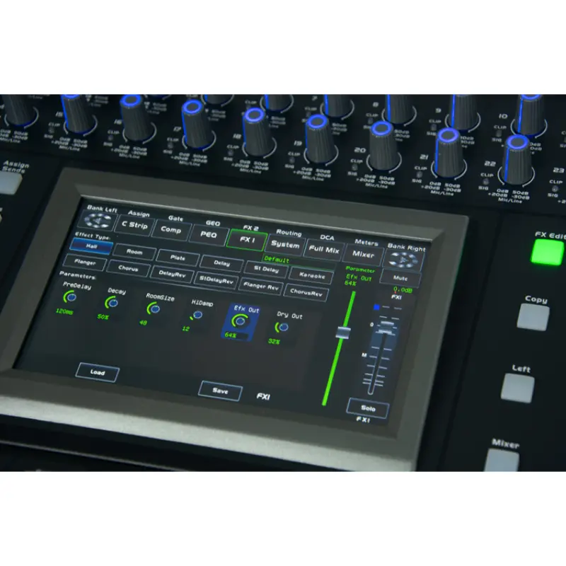 Thinuna MX-D24 24 Channels Multifunction DJ AP System Professional Digital Audio Mixer