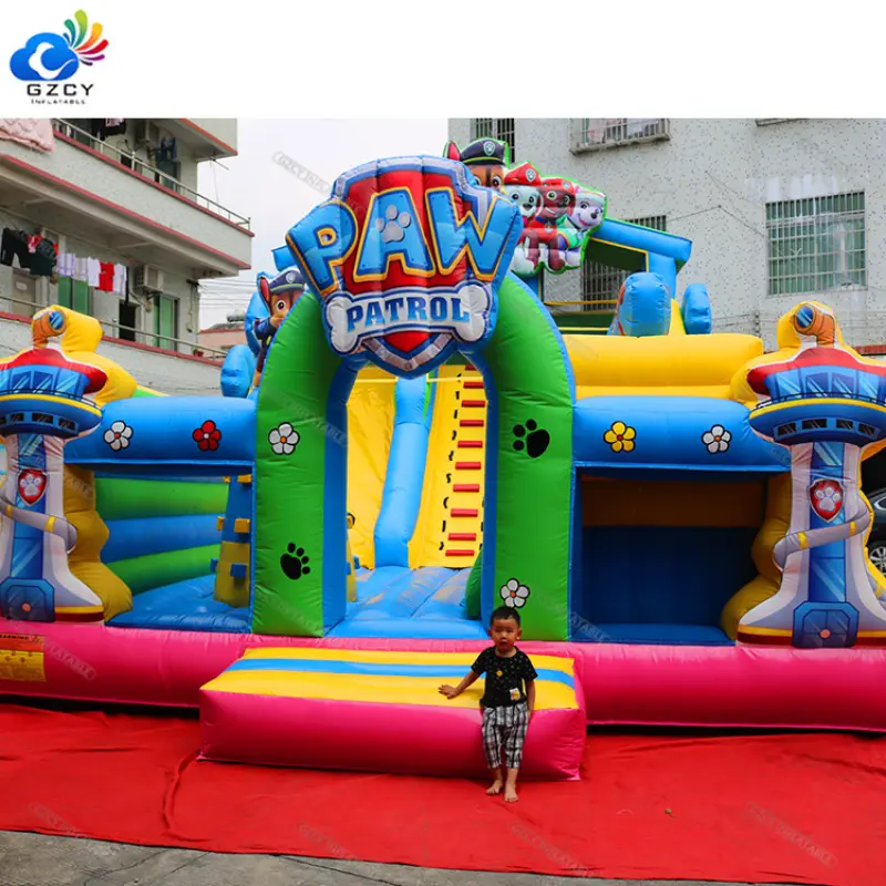 Hot Sale Inflatable Slides Funny Sport Slide And Bouncer Amusement Equipment