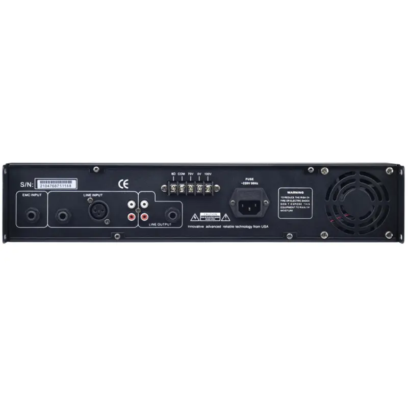Thinuna PA-6230A 300w Professional PA Public Address Audio System Pure Post-Stage Power Amplifier With EMC
