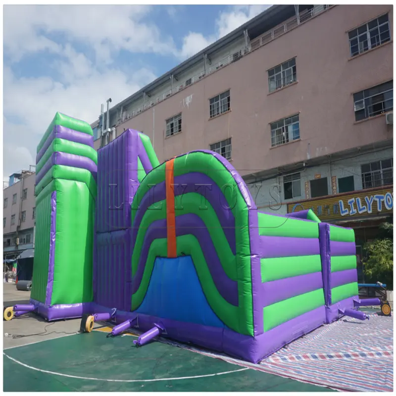 Lilytoys New Design Inflatable Theme Park Big Bounce For Kids And Adult, Amusement Equipment For Rental