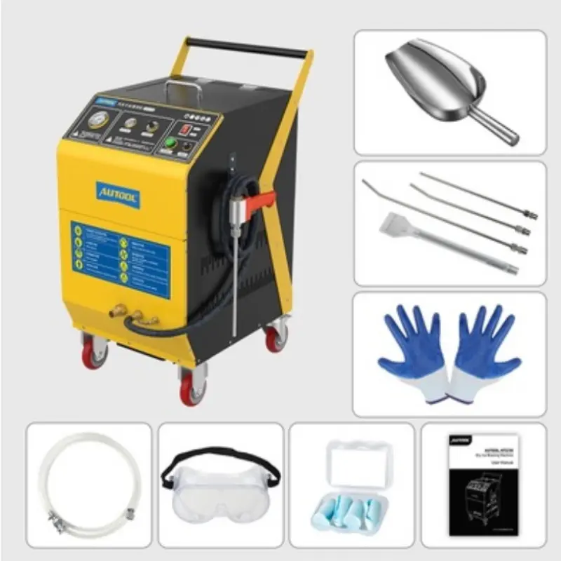 Auto Dry Ice  Blasting Cleaning Machine