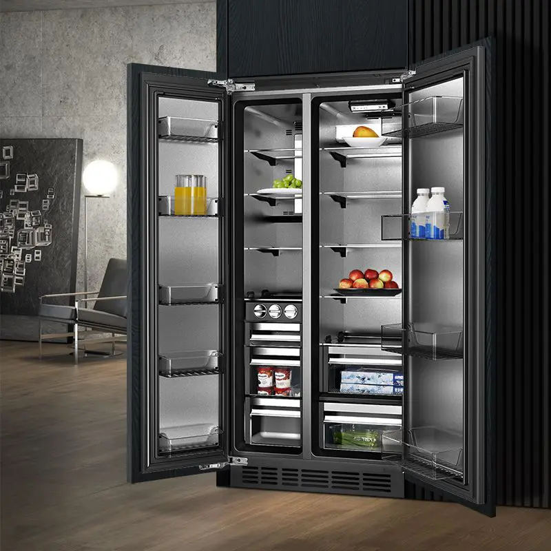 Household Appliances 455L Air-cooled and Fost-Free Built-in double door refrigerator