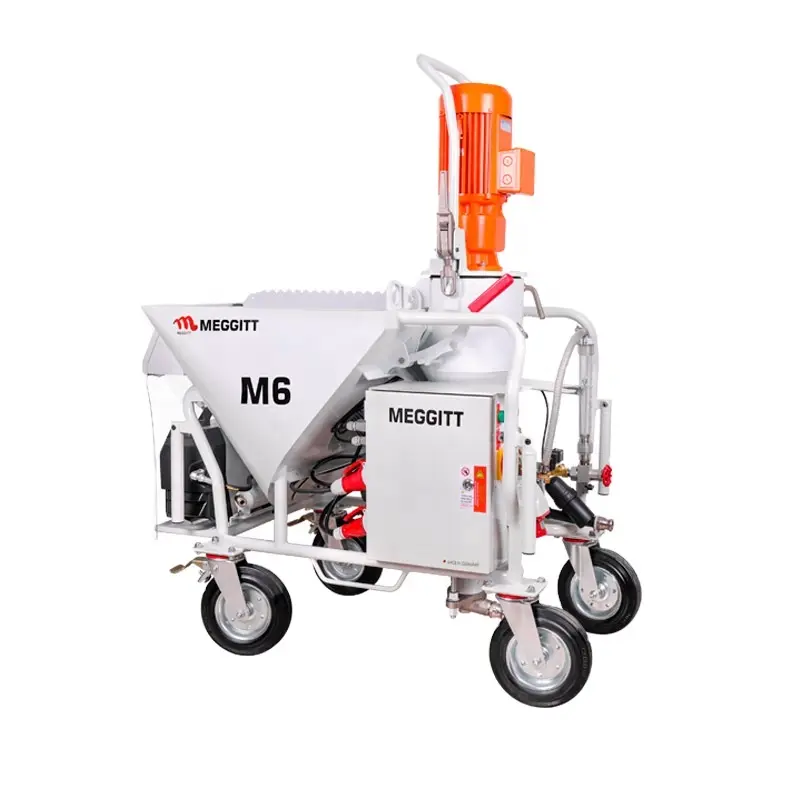 M6 High Quality  Gypsum Spraying Machine Mortar Plastering Machine G5C G4 Plaster Station