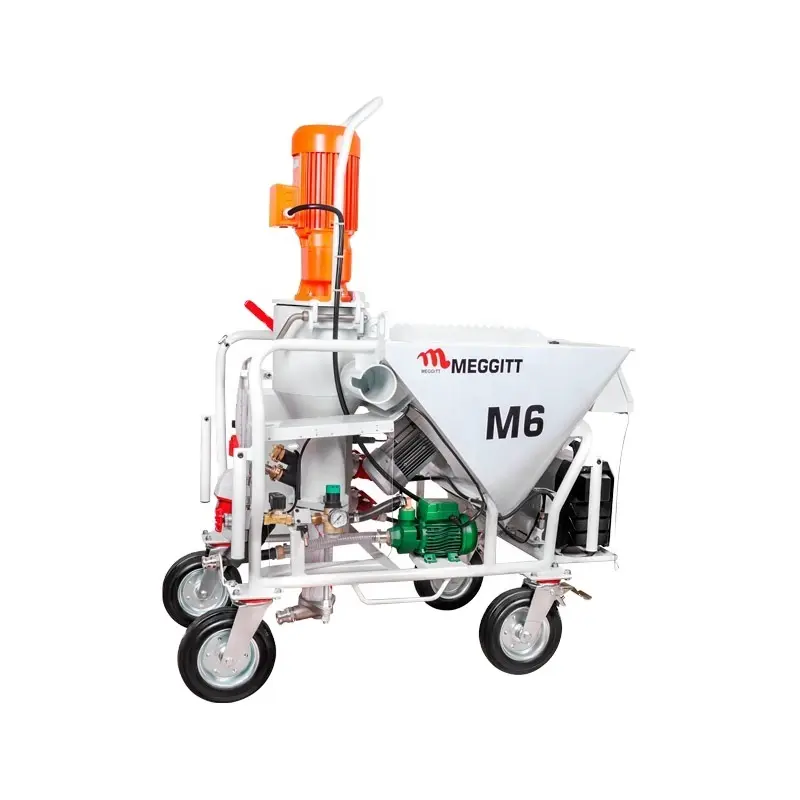 M6 High Quality  Gypsum Spraying Machine Mortar Plastering Machine G5C G4 Plaster Station