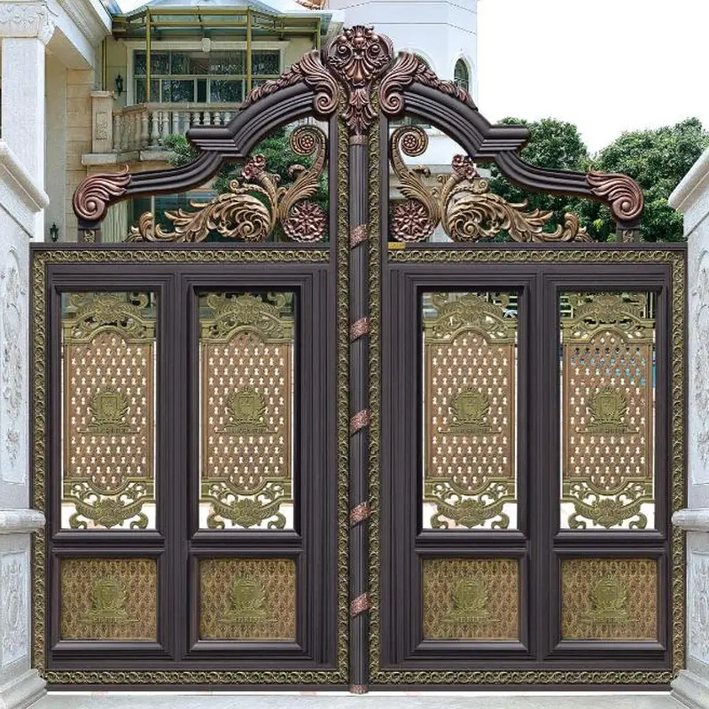 European Aluminum Iron Entrance Gate for Home