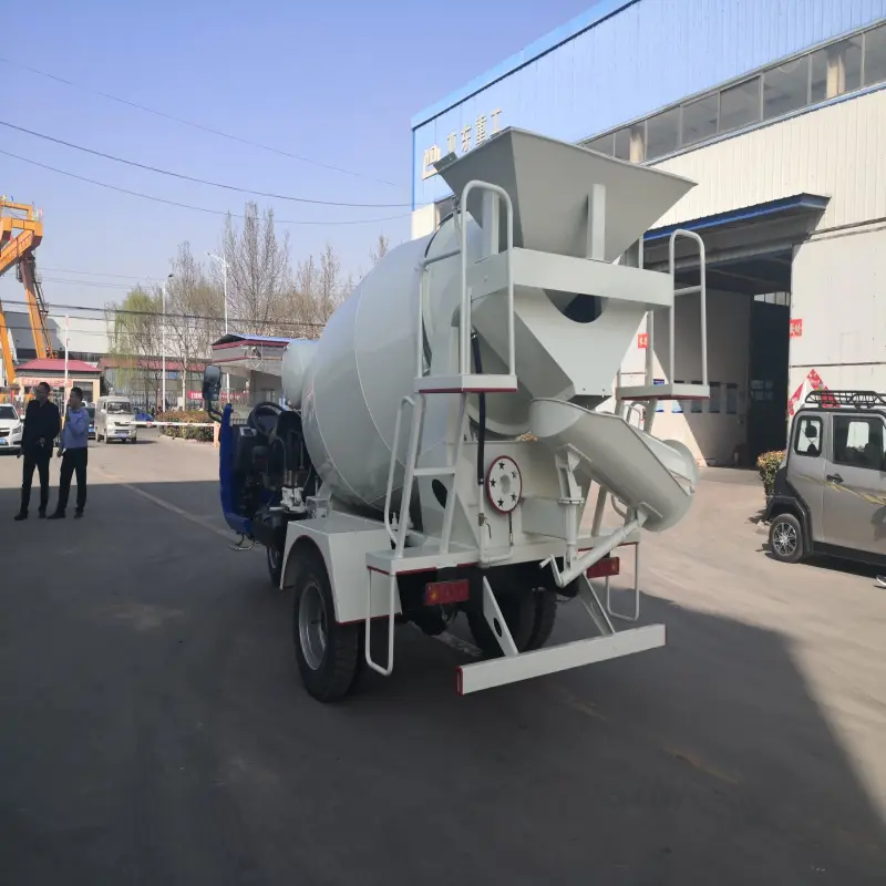 Manufacture Professional Mini 2M3 Mixer Camiones and mounted mixing tank