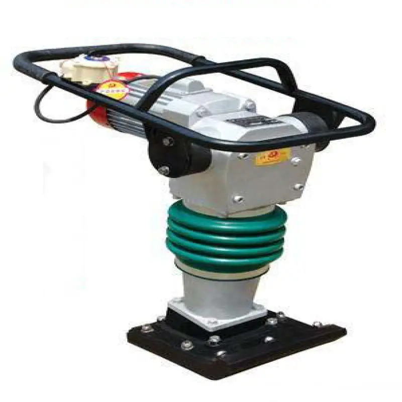 Low Price Electrical Soil Tamper Compactor Hand Held Mini Vibrating Electric Rammer Plate Compactor