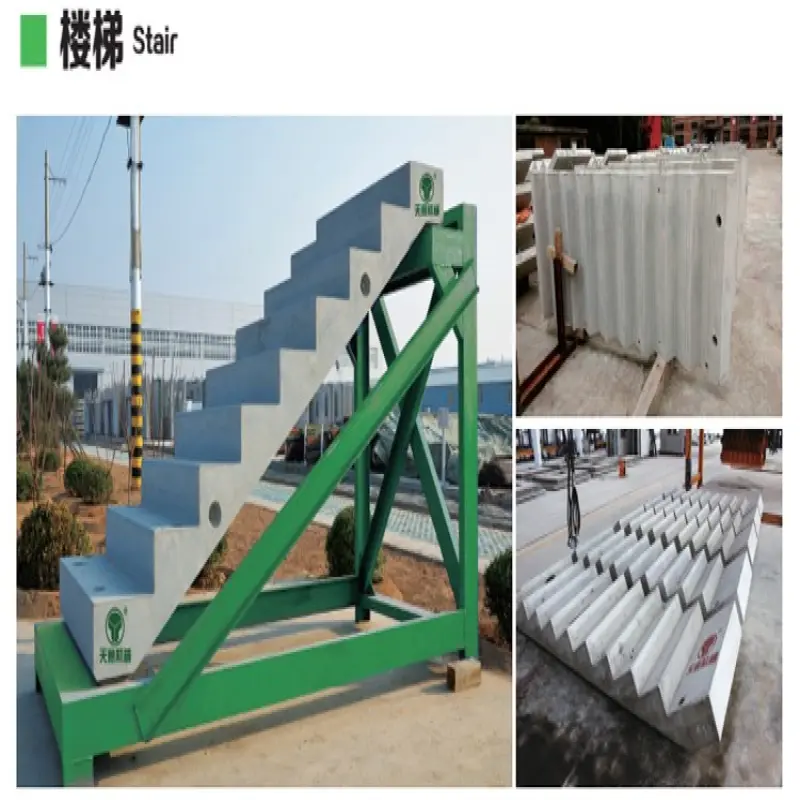 Precast concrete wall precast concrete stair equipment from China