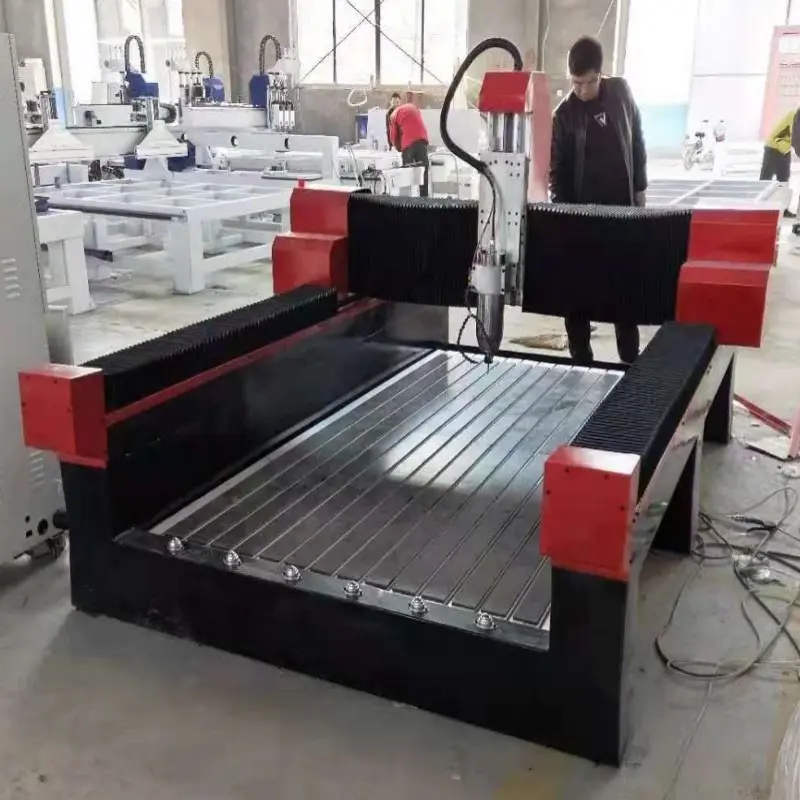 Automatic Granite SL-1325 CNC Router with 5.5KW Spindle For Marble Granite Stone Cutting Machine