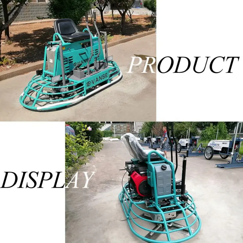 VANSE VS836 Hot Sale Gasoline Engine Concrete Ground High Quality Power Trowel Concrete Finishing Machine