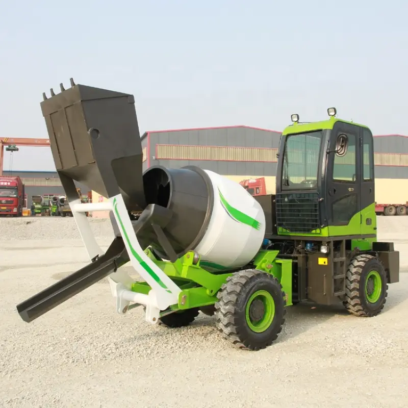 3.5 CBM Self Loading Concrete Mixer In With Stable Quality