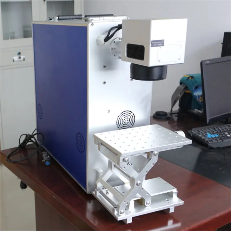 20W High Configuration Portable Fiber Laser Marking Machine For DIY