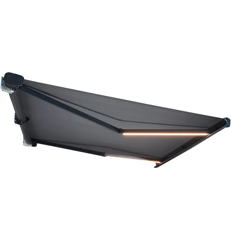 Electric Full Box Retractable Sun Shade Motorized Window and Door