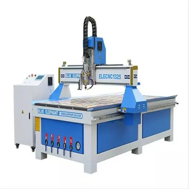 Advertising Industry Automatic Plywood Engraving Machine With CCD Camera with water Cooling Spindle