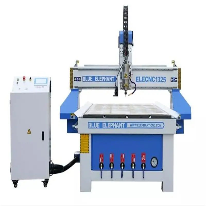 Advertising Industry Automatic Plywood Engraving Machine With CCD Camera with water Cooling Spindle