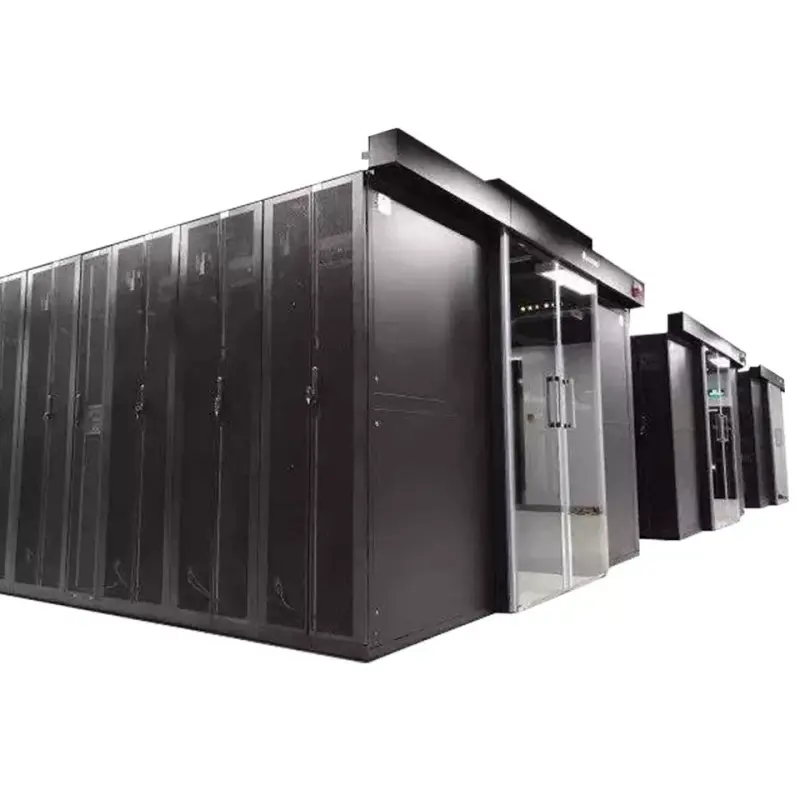 Standard Cold Aisle Containment for Smart data center Modular computer room server rack network cabinet