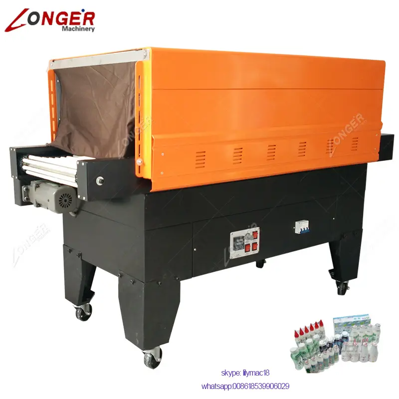 Automatic Heat Shrink Film Packing Wrapping Machine|Shrink Tunnel