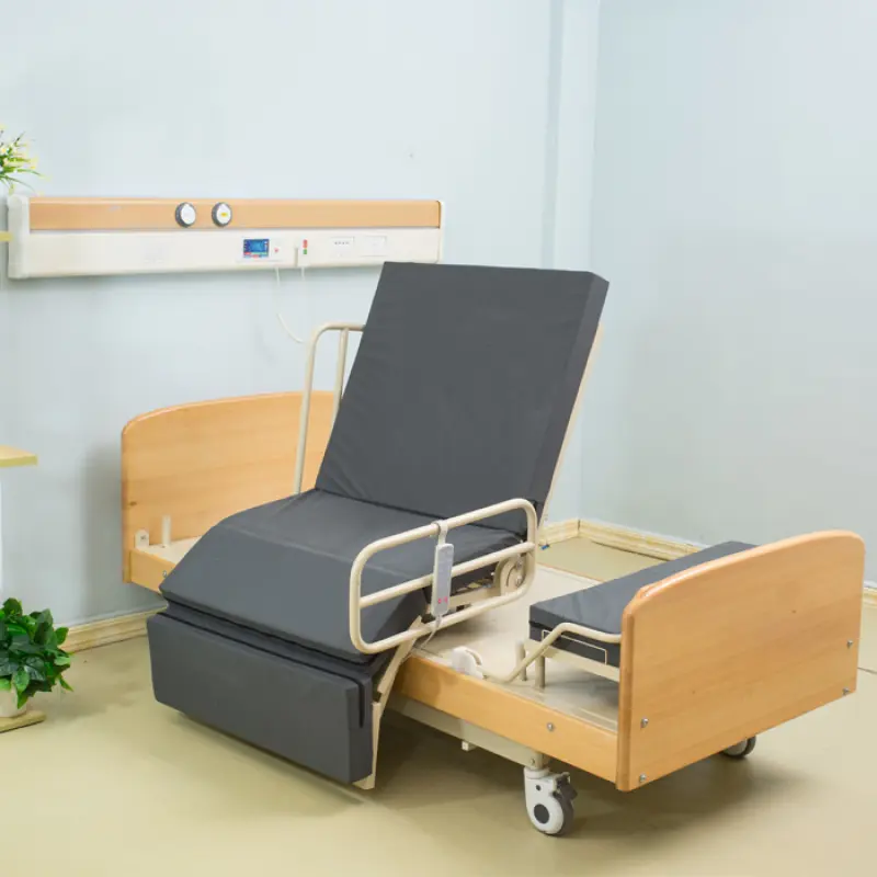 5 Functions Electric Home Care Nursing Bed Multifunction Electric Hospital Bed