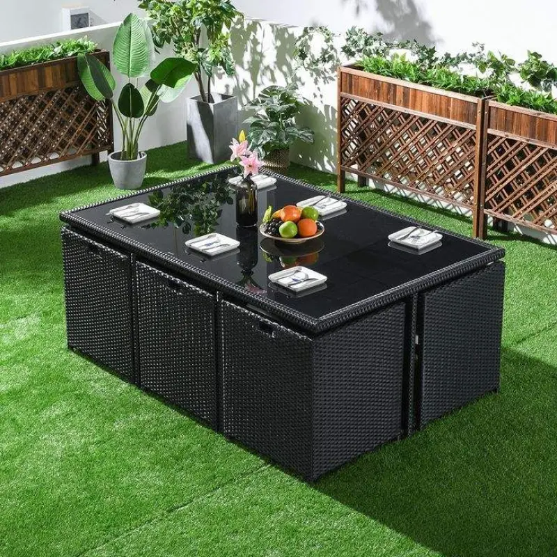 Rattan Wicker Furniture Sets For Garden Outdoor