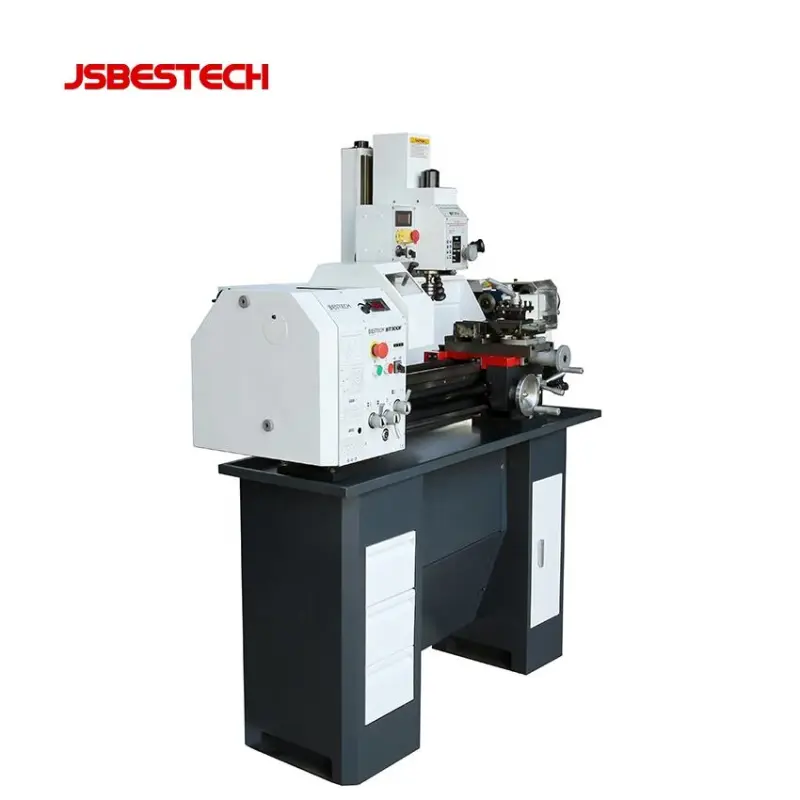 High Quality 1.5kw Manual Mill Drill Lathe Combo Machine