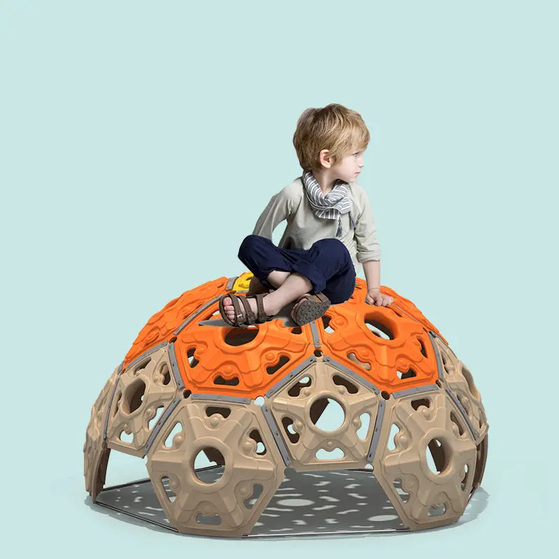 Hot Sale Outdoor Playground Half Circle Climbing  For Kids Outdoor Play Set