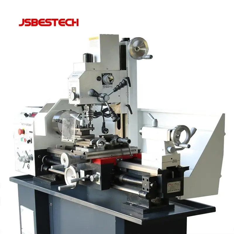 High Quality 1.5kw Manual Mill Drill Lathe Combo Machine