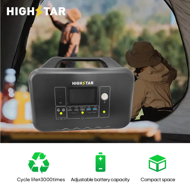 HIGHSTAR   Source Ac Power Bank For Laptop And Mobile Phones