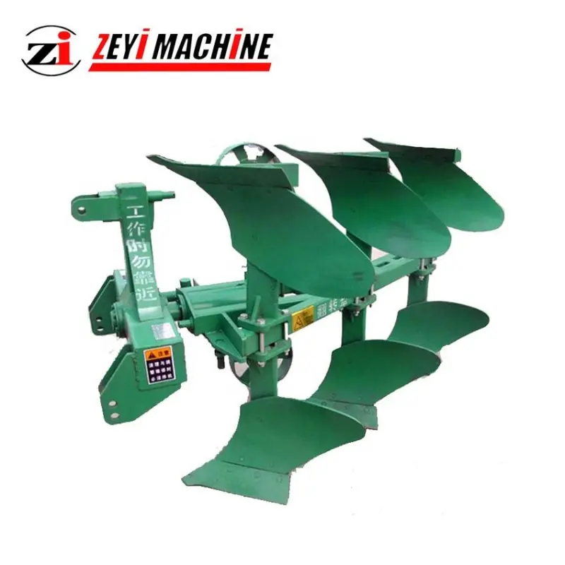 2022 High Quality 1lf-330  Tractor Hydraulic Reversible 3 Furrow Plow For