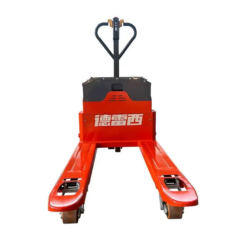 Electric Transpallet Truck 1.5-2 Ton Battery Pallet Fork Lift With Fast-Chargering Lithium Battery
