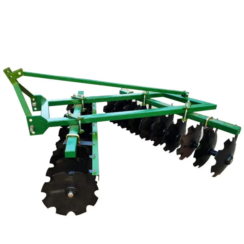 Agricultural Tools 24 Blades 60Hp Farm Plough Machine Tractor Three Point Mounted Disc Harrow Disc Harrow For Sale