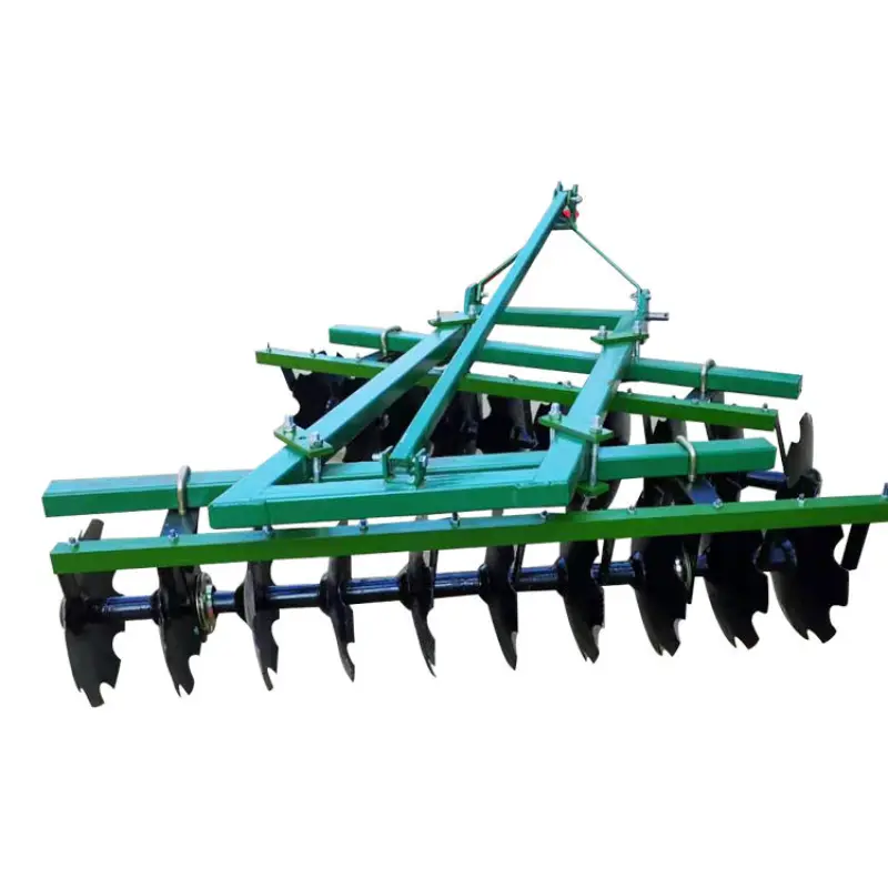 Agricultural Tools 24 Blades 60Hp Farm Plough Machine Tractor Three Point Mounted Disc Harrow Disc Harrow For Sale