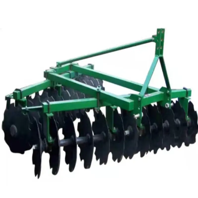 Agricultural Tools 24 Blades 60Hp Farm Plough Machine Tractor Three Point Mounted Disc Harrow Disc Harrow For Sale