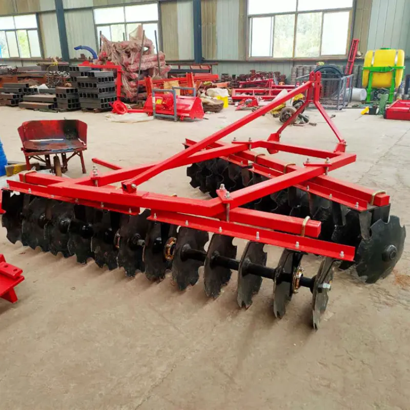 Agricultural Tools 24 Blades 60Hp Farm Plough Machine Tractor Three Point Mounted Disc Harrow Disc Harrow For Sale