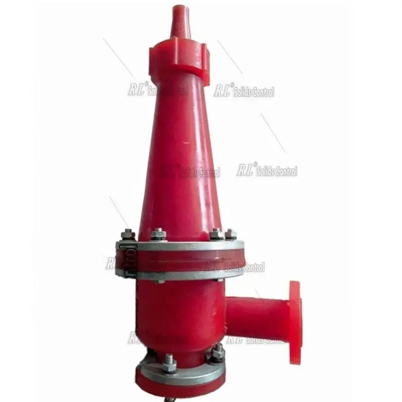 High Quality Construction Works Carbon Steel Desander Hydrocyclone