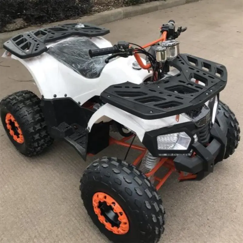 Inteleybike Adult Quad Bike ATV 125cc With Four Wheel ATV Motorcycle For All Terrain off-Road Mountain Bike