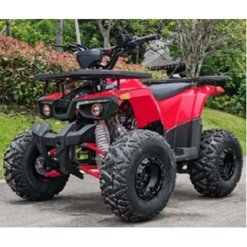 Inteleybike Adult Quad Bike ATV 125cc With Four Wheel ATV Motorcycle For All Terrain off-Road Mountain Bike